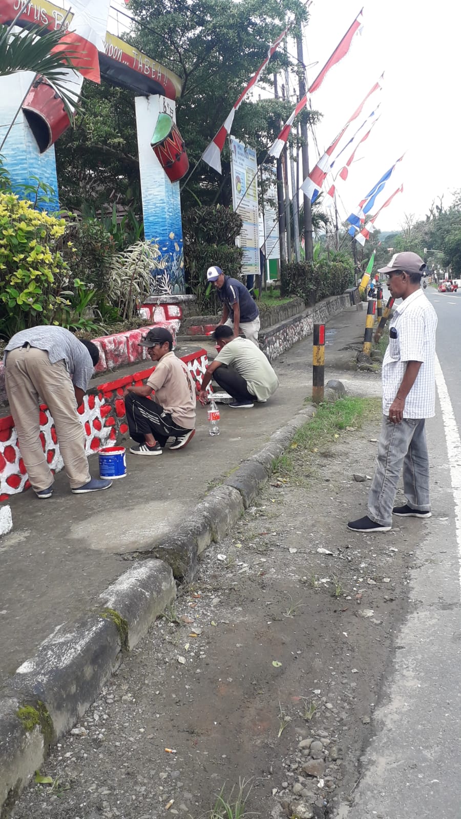 Kerja Bakti Menyongsong HUT ke-78 RI